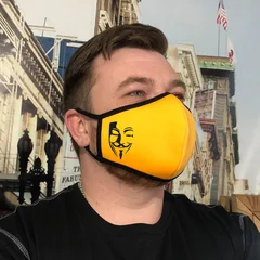 маска аноним неопрен